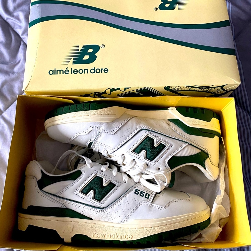 New Balance 550
Aime Leon Dore White Green - Picture 1 of 1
